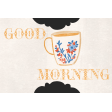 Countryside Good Morning Cup Journal Card 4x6