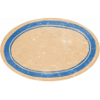 Countryside Blue and Cream Label