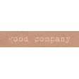 Spring for Coffee "Good Company" Word Art Snippet