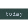 Spring for Coffee "Today" Word Art Snippet