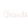 Spring for Coffee "Friends" Word Art 
