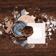 Spring for Coffee Journal Card wood 4x4
