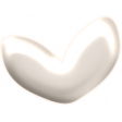 SerendipiTea White Heart Brad