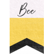 Berry Sweet Bee Black & Yellow "Bee" Banner