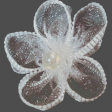 My Life Palette - Fabric Flower (Tiny White Iridescent)