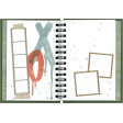Hugs & Kisses Green Spiral Notebook