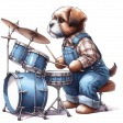 Dog Drummer 2