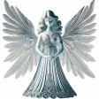 Christmas Glass Angel 6