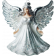 Christmas Glass Angel Tree Ornament 4