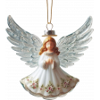 Christmas Glass Angle Tree Ornament 9