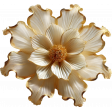 New Year Organza Flower 12