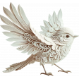Papercraft Bird 4