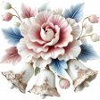On A Winter's Day Porcelain Flower With Bells 6