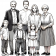 We Are Family Clipart 6