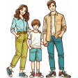 We Are Family Clipart 7