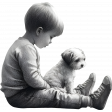 We Are Family Child Sketch 1