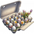 Spring Garden Egg 16
