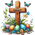 Spring Garden Cross 2