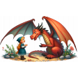 Girl & Dragon Element 17