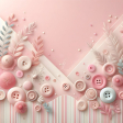 On The Button Patterned Paper 2
