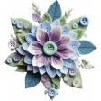 On The Button Flower 24