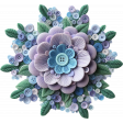 On The Button Flower 28