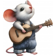 Animal Band Mouse Guitar 4