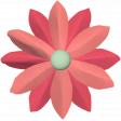 Feb 2023 Design Challenge Letter_Paper Flower_Pink