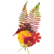 Fall Tapestry Floral Cluster Element