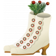 Christmastide Old-fashioned Holiday Shoes Element