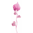 Lace and Satin Heart Rose Element 3