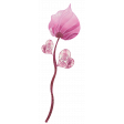 Lace and Satin Heart Rose Element 2