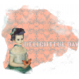 My Days Renoir Delightful Day Planner Scrapbook Cluster Element