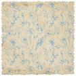 Delicate Poppy Floral Distressed Paper B