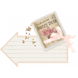 Believe Arrow Note Embellished Element