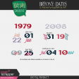 Bryony: Dates