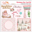 Pink Christmas Memory Dex Card Kit