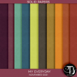My Everyday: November 2021 Solid Papers