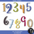 My Everyday - January 2022 - Numbers