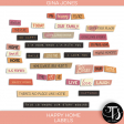 Happy Home - Labels