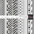 No Tricks, Just Treats Overlay/Paper Templates Kit