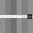 Kraft Papers-Set 01 Overlay/Paper Templates Kit