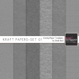 Kraft Papers-Set 01 Overlay/Paper Templates Kit