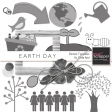 Earth Day Element Templates Kit