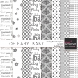 Oh Baby, Baby Overlay/Paper Templates Set#03 Kits