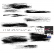 Paint Strokes Set #01 Brushes/PNG's Kit