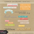 Summer Daydreams Word Art Kit