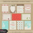 Sweater Weather Journal Cards Kit
