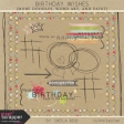 Birthday Wishes Doodles, Word Art, And Paint Kit