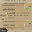 Stitching Brushes And Styles Set